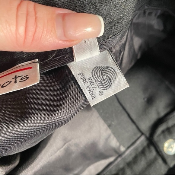 Talbots Vintage Wool Asymmetrical Skirt I Size: 14 - Picture 11 of 11